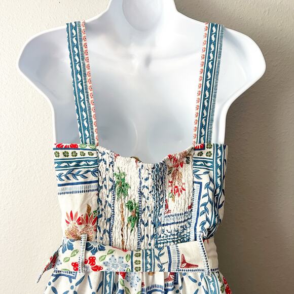 House of Harlow 1960 Parrot Tropical  Multicolor Romper Women’s Size Small - Picture 10 of 15